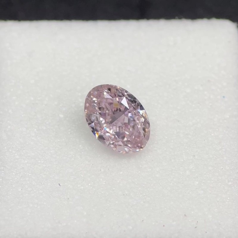 Diament o barwie fantazyjnej szlif owalny, 0.3ct, VS2, Fancy Brownish Pink, GIA 5473178612 Diament o barwie fantazyjnej szlif owalny, 0.3ct, VS2, Fancy Brownish Pink, GIA 5473178612