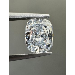 Diament o barwie fantazyjnej szlif poduszkowy brylantowy, 0.54ct, VS2, Fancy Blue, GIA 6223432359
