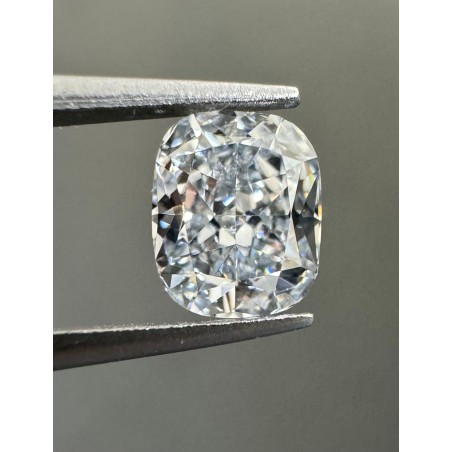 Diament o barwie fantazyjnej szlif poduszkowy brylantowy, 0.54ct, VS2, Fancy Blue, GIA 6223432359