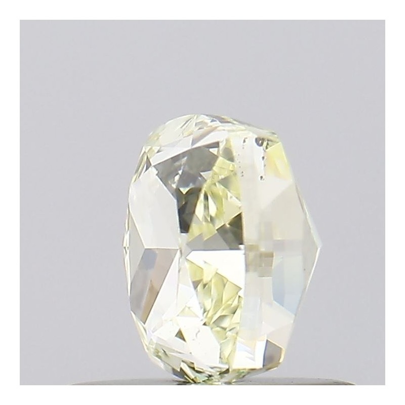 Diament o barwie fantazyjnej szlif poduszkowy modyfikowany, 0.86ct, SI1, Fancy Light Yellow, GIA 1433086971 Diament o barwie fantazyjnej szlif poduszkowy modyfikowany, 0.86ct, SI1, Fancy Light Yellow, GIA 1433086971