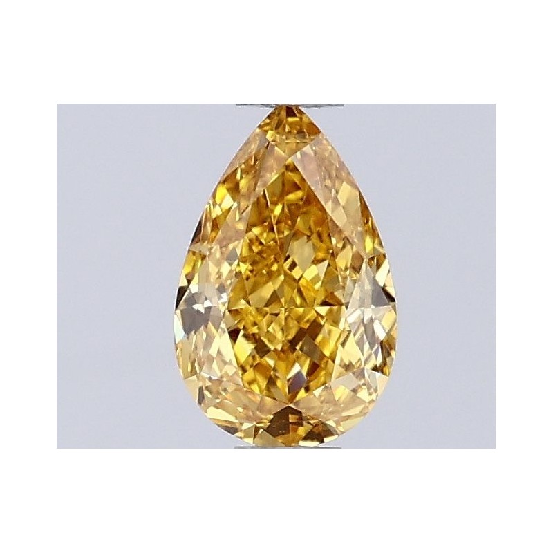 Diament o barwie fantazyjnej szlif gruszkowy, 0.5ct, VS1, Fancy Vivid Yellow Orange, GIA 1533230067 Diament o barwie fantazyjnej szlif gruszkowy, 0.5ct, VS1, Fancy Vivid Yellow Orange, GIA 1533230067