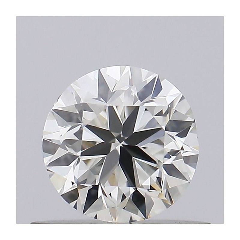 Diament o barwie fantazyjnej szlif okrągły, 0.5ct, VS1, Very Light Yellow Green, GIA 5416016850