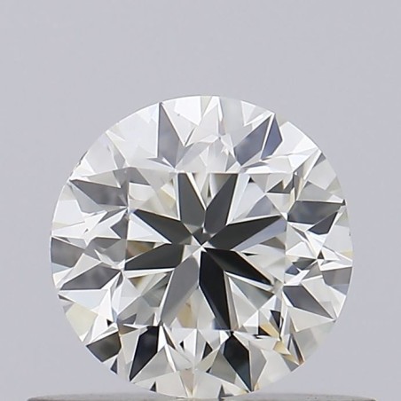 Diament o barwie fantazyjnej szlif okrągły, 0.5ct, VS1, Very Light Yellow Green, GIA 5416016850