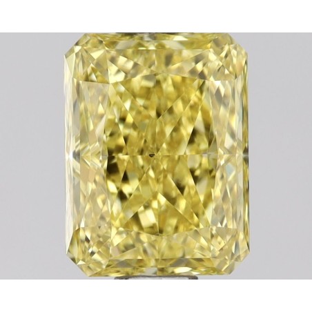 Diament o barwie fantazyjnej radiant, 1.02ct, VS2, Fancy Vivid Yellow, GIA 7496463431