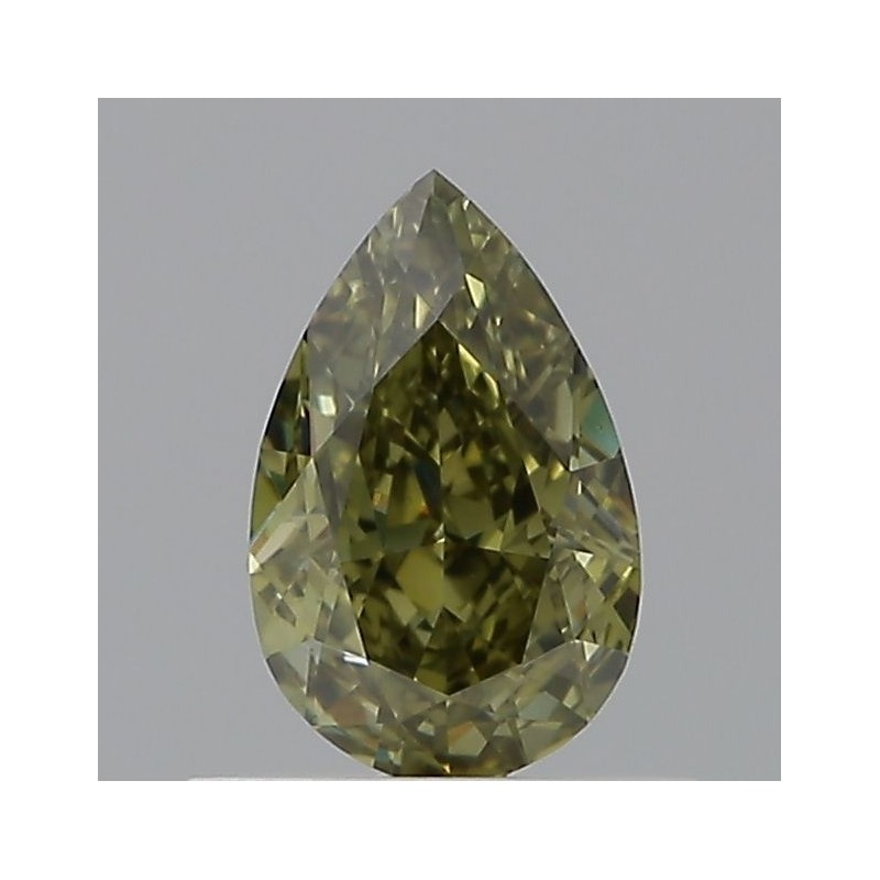 Diament o barwie fantazyjnej szlif gruszkowy, 0.7ct, VS2, Fancy Deep Brownish Greenish Yellow, GIA 6237616006 Diament o barwie fantazyjnej szlif gruszkowy, 0.7ct, VS2, Fancy Deep Brownish Greenish Yellow, GIA 6237616006