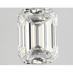 Diament szlif szmaragdowy, 1.9ct, VS2, F, GIA 1537689795