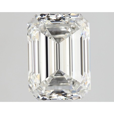 Diament szlif szmaragdowy, 1.9ct, VS2, F, GIA 1537689795