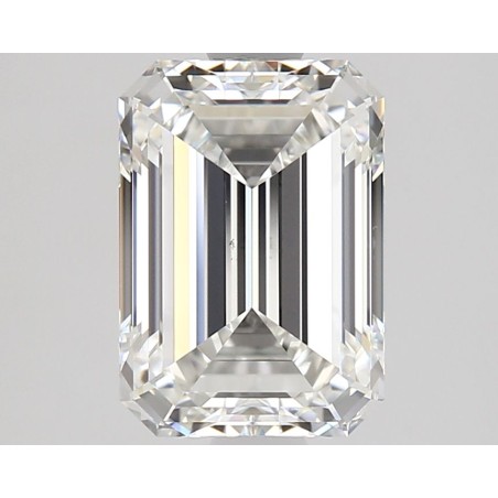 Diament szlif szmaragdowy, 1.9ct, VS1, G, GIA 6522223467