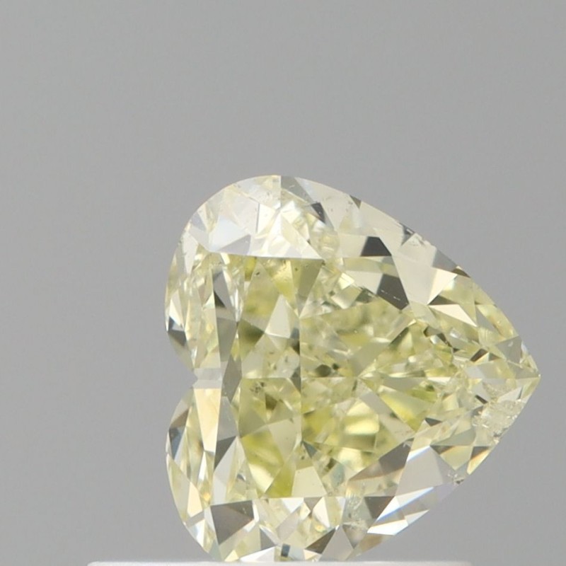 Diament o barwie fantazyjnej serce, 1.07ct, SI2, Fancy Light Yellow, GIA 1519674184 Diament o barwie fantazyjnej serce, 1.07ct, SI2, Fancy Light Yellow, GIA 1519674184