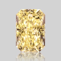 Diament o barwie fantazyjnej radiant, 1.01ct, VS1, Fancy Yellow, GIA 6532230031