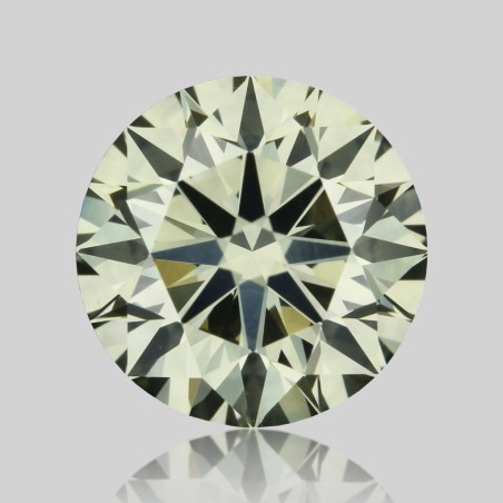 Diament o barwie fantazyjnej szlif okrągły, 1.12ct, VS2, Fancy Gray Greenish Yellow, GIA 6342710958