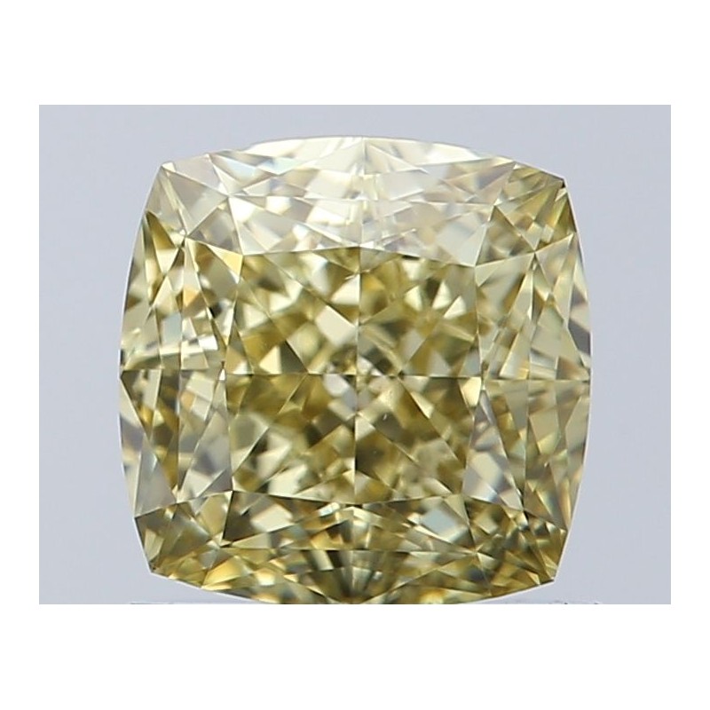 Diament o barwie fantazyjnej szlif poduszkowy brylantowy, 1.23ct, SI1, Fancy Brownish Greenish Yellow, GIA 6502842674 Diament o barwie fantazyjnej szlif poduszkowy brylantowy, 1.23ct, SI1, Fancy Brownish Greenish Yellow, GIA 6502842674