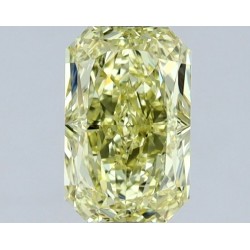 Diament o barwie fantazyjnej radiant, 1ct, VS2, Fancy Intense Yellow, GIA 3535256089
