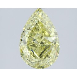 Diament o barwie fantazyjnej szlif gruszkowy, 1.51ct, VS2, Fancy Intense Yellow, GIA 6525967434
