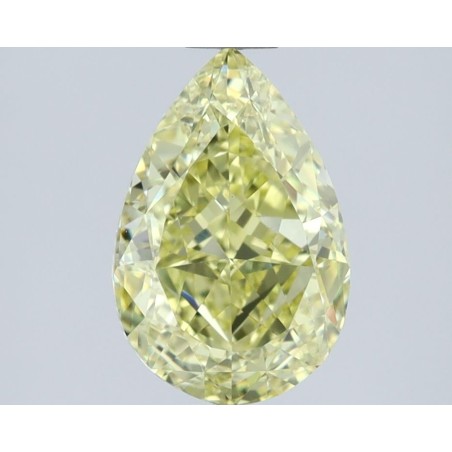 Diament o barwie fantazyjnej szlif gruszkowy, 1.51ct, VS2, Fancy Intense Yellow, GIA 6525967434