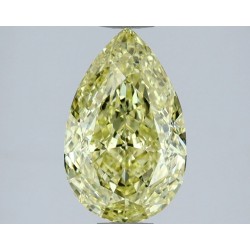 Diament o barwie fantazyjnej szlif gruszkowy, 1.52ct, VS1, Fancy Intense Yellow, GIA 7532193357