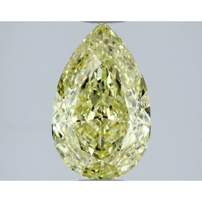 Diament o barwie fantazyjnej szlif gruszkowy, 1.52ct, VS1, Fancy Intense Yellow, GIA 7532193357 Diament o barwie fantazyjnej szlif gruszkowy, 1.52ct, VS1, Fancy Intense Yellow, GIA 7532193357