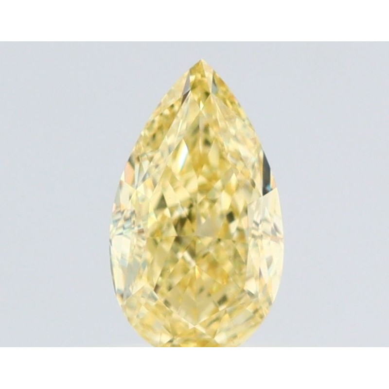 Diament o barwie fantazyjnej szlif gruszkowy, 0.52ct, VS2, Fancy Yellow, GIA 6525585895 Diament o barwie fantazyjnej szlif gruszkowy, 0.52ct, VS2, Fancy Yellow, GIA 6525585895
