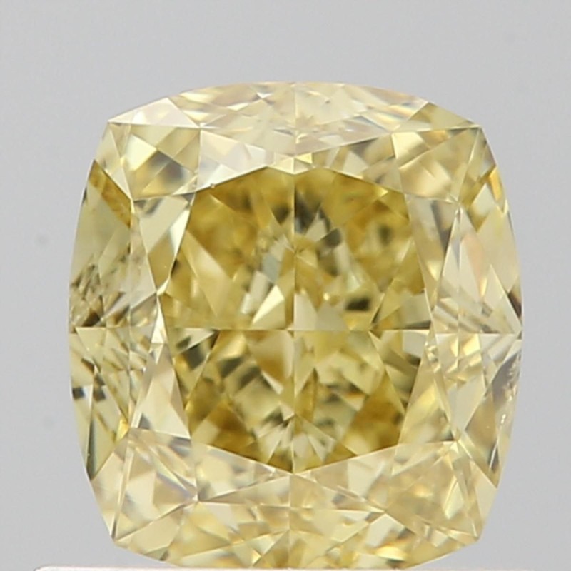 Diament o barwie fantazyjnej szlif poduszkowy brylantowy, 1ct, SI2, Fancy Brownish Greenish Yellow, GIA 2476879807 Diament o barwie fantazyjnej szlif poduszkowy brylantowy, 1ct, SI2, Fancy Brownish Greenish Yellow, GIA 2476879807