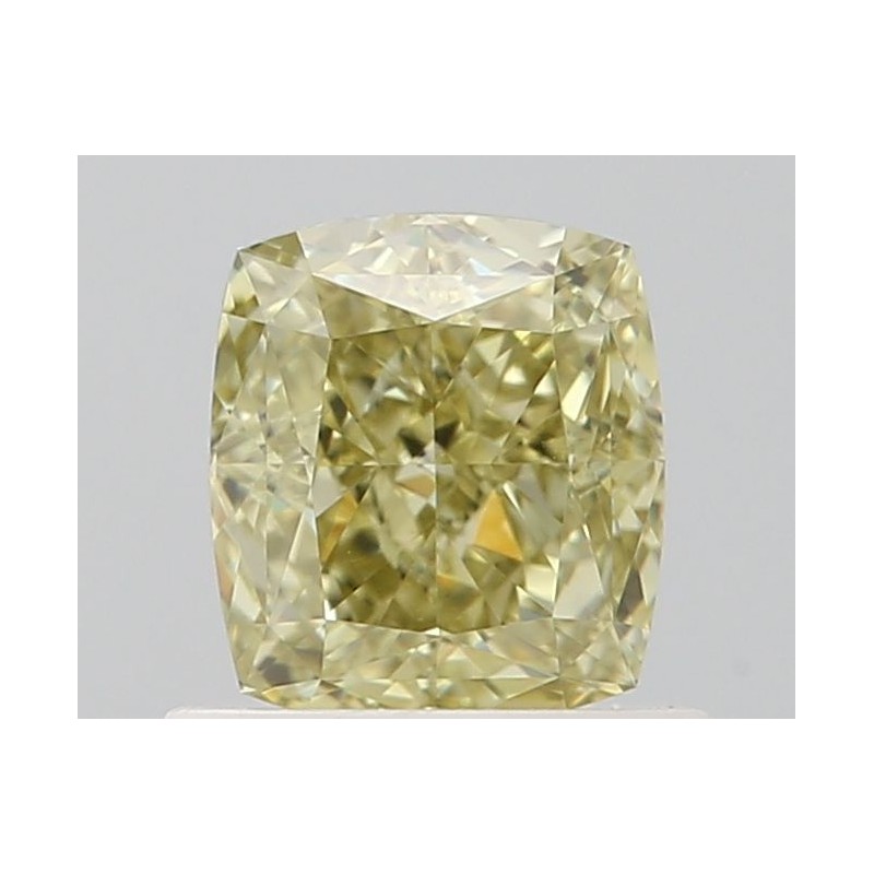 Diament o barwie fantazyjnej szlif poduszkowy brylantowy, 0.85ct, VS1, Fancy Brownish Greenish Yellow, GIA 2504057888 Diament o barwie fantazyjnej szlif poduszkowy brylantowy, 0.85ct, VS1, Fancy Brownish Greenish Yellow, GIA 2504057888