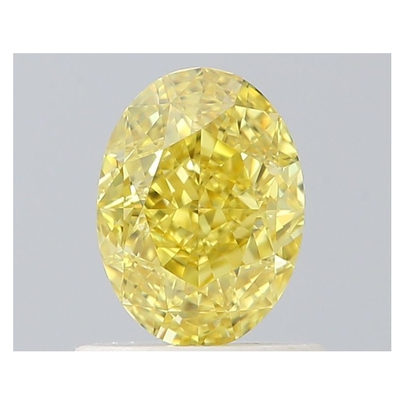 Diament o barwie fantazyjnej szlif owalny, 0.76ct, VVS1, Fancy Vivid Yellow, GIA 1529184583 Diament o barwie fantazyjnej szlif owalny, 0.76ct, VVS1, Fancy Vivid Yellow, GIA 1529184583