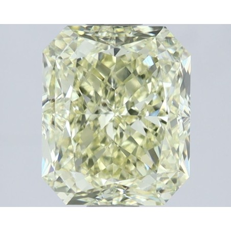 Diament o barwie fantazyjnej radiant, 2ct, VS2, Fancy Light Yellow, GIA 1525972028