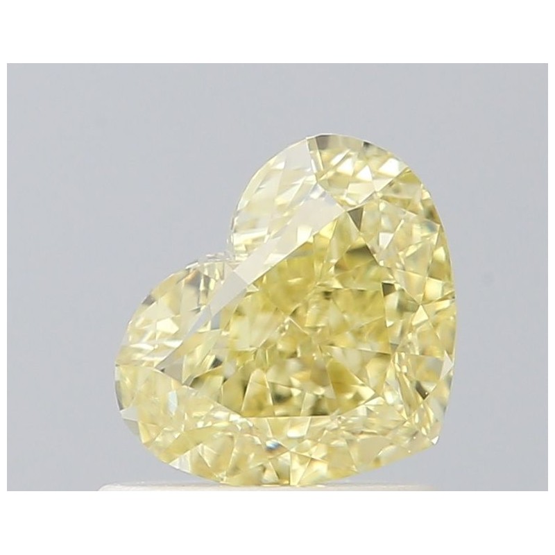 Diament o barwie fantazyjnej serce, 0.82ct, VS1, Fancy Yellow, GIA 1525506175 Diament o barwie fantazyjnej serce, 0.82ct, VS1, Fancy Yellow, GIA 1525506175
