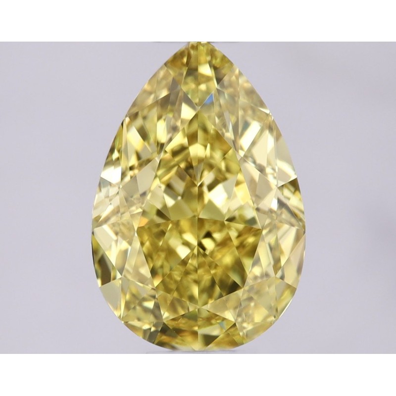 Diament o barwie fantazyjnej szlif gruszkowy, 1.7ct, VVS1, Fancy Vivid Yellow, GIA 5231202011 Diament o barwie fantazyjnej szlif gruszkowy, 1.7ct, VVS1, Fancy Vivid Yellow, GIA 5231202011