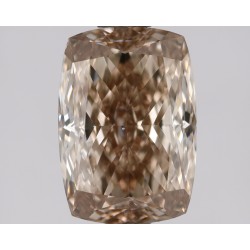 Diament o barwie fantazyjnej szlif poduszkowy brylantowy, 1.41ct, VS2, Fancy Orange Brown, GIA 1509133388