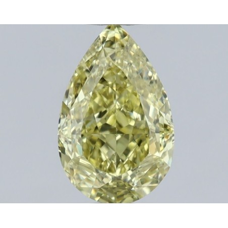 Diament o barwie fantazyjnej szlif gruszkowy, 0.55ct, VS1, Fancy Intense Yellow, GIA 1535158128