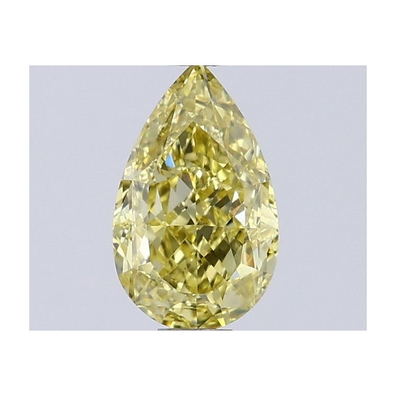 Diament o barwie fantazyjnej szlif gruszkowy, 0.71ct, VS2, Fancy Intense Yellow, GIA 5533229890 Diament o barwie fantazyjnej szlif gruszkowy, 0.71ct, VS2, Fancy Intense Yellow, GIA 5533229890