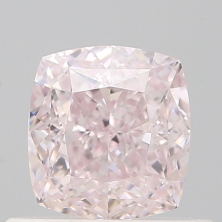 Diament o barwie fantazyjnej szlif poduszkowy brylantowy, 0.57ct, VVS1, Light Pink, GIA 6485628321
