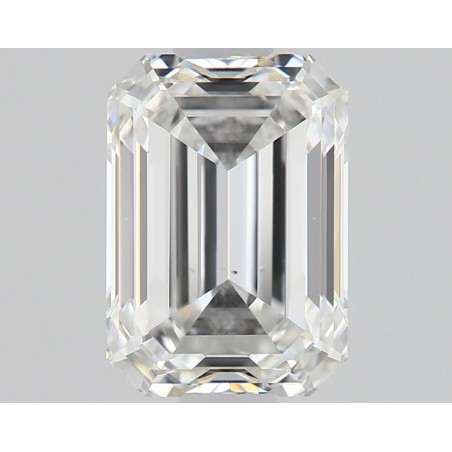 Diament szlif szmaragdowy, 0.84ct, VS2, F, GIA 2504461689