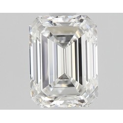 Diament szlif szmaragdowy, 0.7ct, VVS1, F, GIA 7531644521