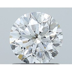 Diament szlif okrągły, 1ct, SI2, E, HRD 250000195325