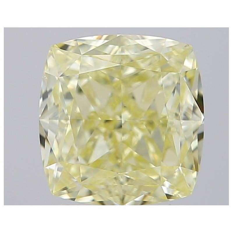 Diament o barwie fantazyjnej szlif poduszkowy brylantowy, 1.66ct, VS2, Fancy Light Yellow, GIA 6495174419 Diament o barwie fantazyjnej szlif poduszkowy brylantowy, 1.66ct, VS2, Fancy Light Yellow, GIA 6495174419