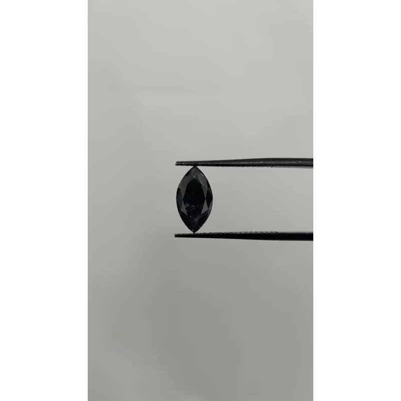 Diament o barwie fantazyjnej markiza, 1.47ct, VVS2, Fancy Black, GIA 5232519249 Diament o barwie fantazyjnej markiza, 1.47ct, VVS2, Fancy Black, GIA 5232519249