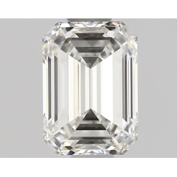 Diament szlif szmaragdowy, 0.9ct, VVS2, G, GIA 7538700328