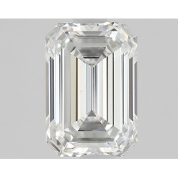 Diament szlif szmaragdowy, 1.01ct, VS2, F, GIA 1538601744