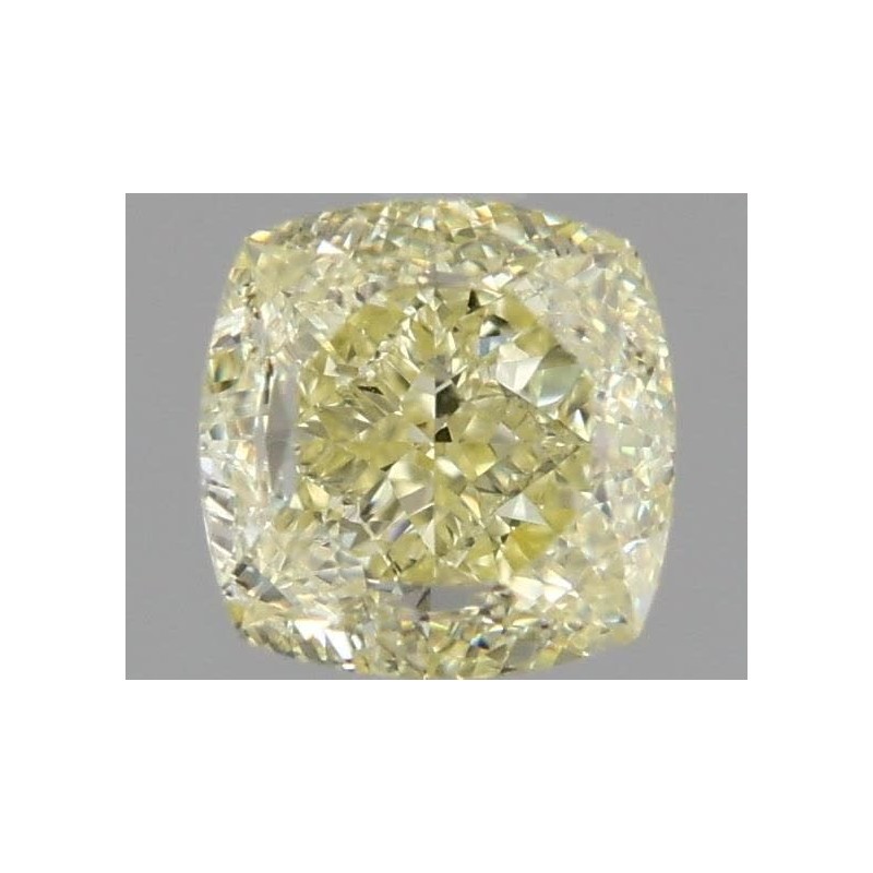 Diament o barwie fantazyjnej szlif poduszkowy modyfikowany, 1.01ct, VS2, Fancy Light Yellow, GIA 7466562315 Diament o barwie fantazyjnej szlif poduszkowy modyfikowany, 1.01ct, VS2, Fancy Light Yellow, GIA 7466562315