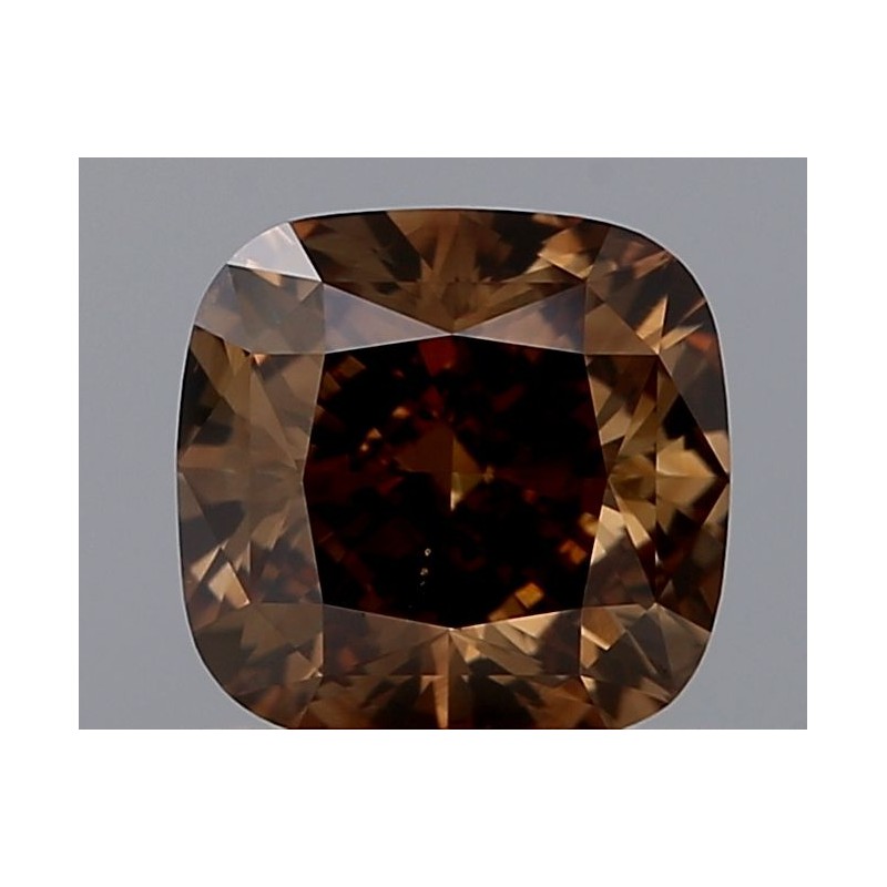 Diament o barwie fantazyjnej szlif poduszkowy brylantowy, 1.21ct, SI1, Fancy Dark Brown, GIA 2447628335 Diament o barwie fantazyjnej szlif poduszkowy brylantowy, 1.21ct, SI1, Fancy Dark Brown, GIA 2447628335