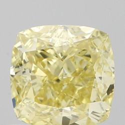 Diament o barwie fantazyjnej szlif poduszkowy brylantowy, 0.94ct, SI2, Fancy Brownish Greenish Yellow, GIA 1478831053