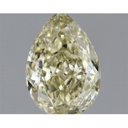 Diament o barwie fantazyjnej szlif gruszkowy, 1ct, VS1, Yellow, GIA 1538041839