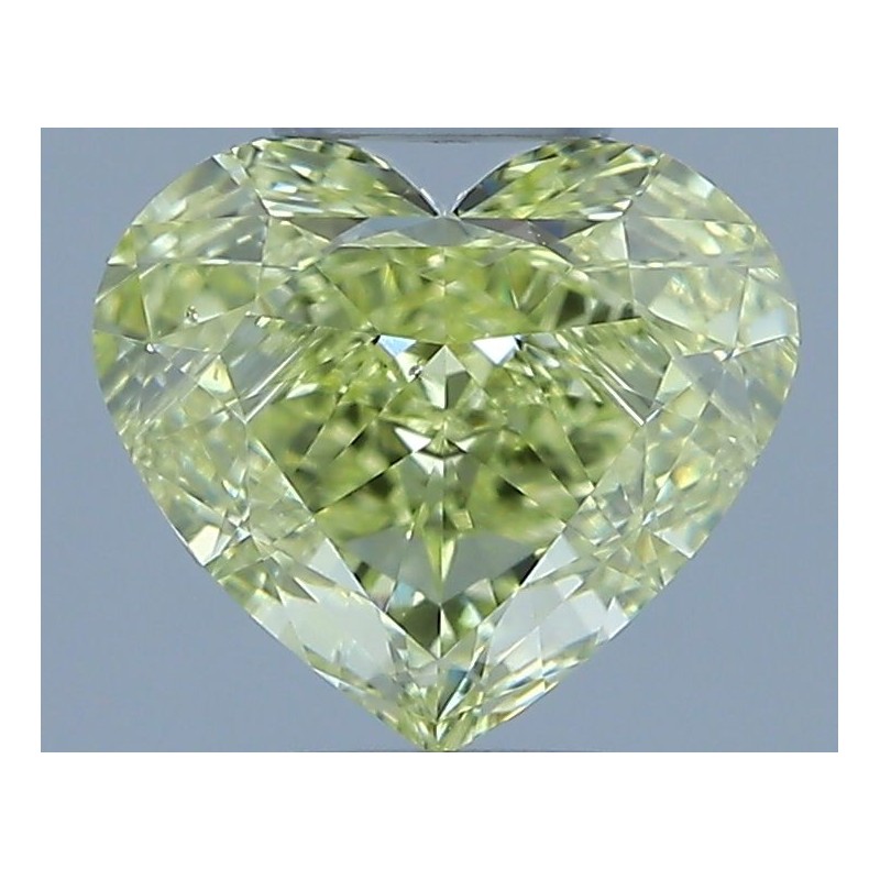 Diament o barwie fantazyjnej serce, 1.01ct, VS2, Fancy Light Yellow, GIA 6237683654 Diament o barwie fantazyjnej serce, 1.01ct, VS2, Fancy Light Yellow, GIA 6237683654