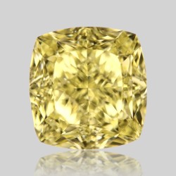 Diament o barwie fantazyjnej szlif poduszkowy brylantowy, 1.82ct, VS1, Fancy Yellow, GIA 6227749968