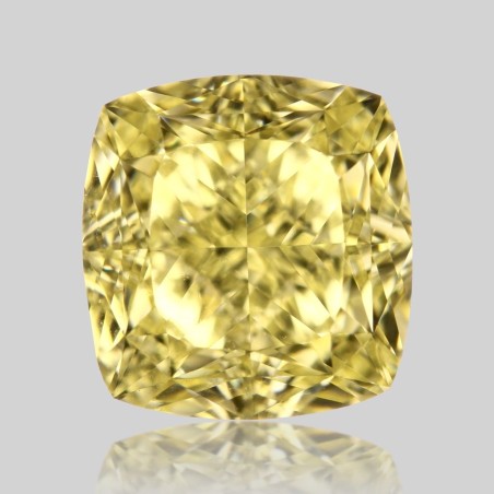 Diament o barwie fantazyjnej szlif poduszkowy brylantowy, 1.82ct, VS1, Fancy Yellow, GIA 6227749968