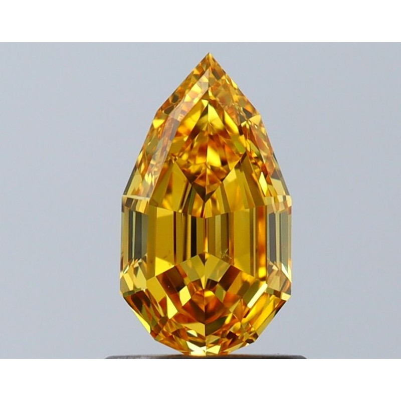 Diament o barwie fantazyjnej szlif gruszkowy, 1.01ct, SI1, Fancy Vivid Orange Yellow, GIA 6525358819 Diament o barwie fantazyjnej szlif gruszkowy, 1.01ct, SI1, Fancy Vivid Orange Yellow, GIA 6525358819