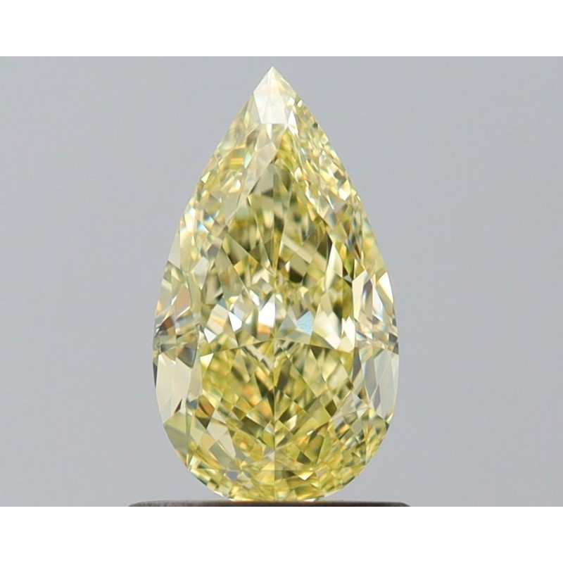 Diament o barwie fantazyjnej szlif gruszkowy, 1.01ct, VS1, Fancy Yellow, GIA 7526197922 Diament o barwie fantazyjnej szlif gruszkowy, 1.01ct, VS1, Fancy Yellow, GIA 7526197922