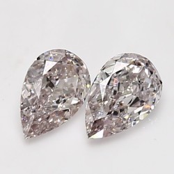 Diament o barwie fantazyjnej szlif gruszkowy, 0.52ct, VS2, Fancy Light Brown Pink, GIA 2235495233