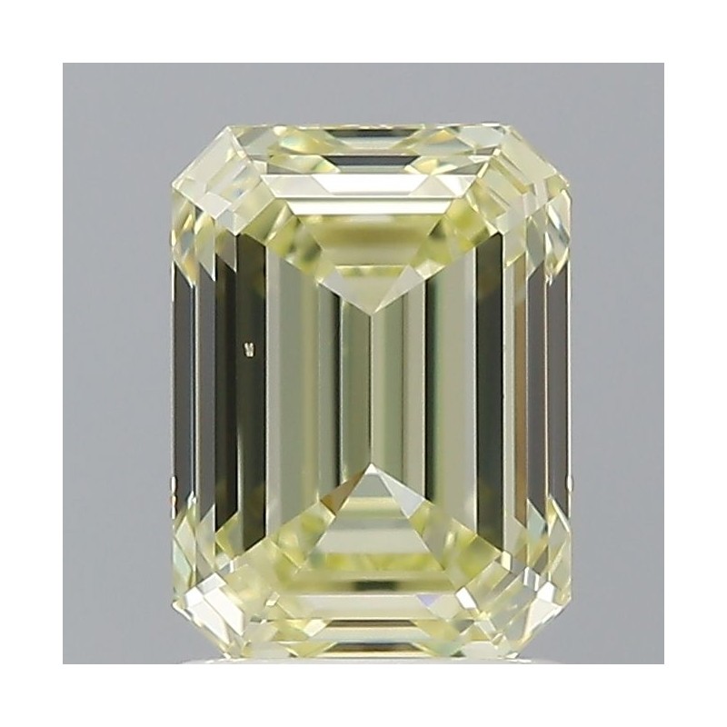 Diament o barwie fantazyjnej szlif szmaragdowy, 1.51ct, VS2, Fancy Light Yellow, GIA 6511748155 Diament o barwie fantazyjnej szlif szmaragdowy, 1.51ct, VS2, Fancy Light Yellow, GIA 6511748155